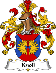 German Wappen Coat of Arms for Knoll