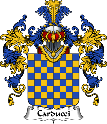 Italian Family Coat of Arms (v.25b) Carducci