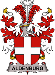 Coat of arms used by the Danish family Aldenburg