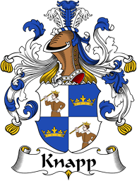 German Wappen Coat of Arms for Knapp