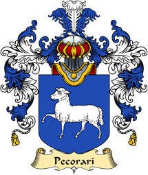 Italian Family Coat of Arms (v.25a) Pecorari