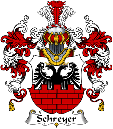 German Wappen Coat of Arms (v.25) Schreyer