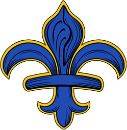 Fleur de Lis Fimbriated