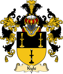 Irish Family Coat of Arms (v.25a) Kyle