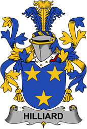 Irish Coat of Arms for Hilliard