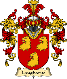 Welsh Family Coat of Arms (v.25) Laugharne (of St. Brides, Pembrokeshire)