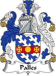 Irish Coat of Arms for Palles or Pallas