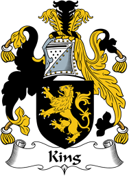 Irish Coat of Arms for King