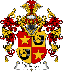 German Wappen Coat of Arms (v.25) Billinger