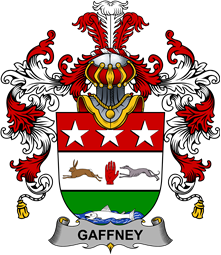 Irish Family Coat of Arms (v.25b) Gaffney