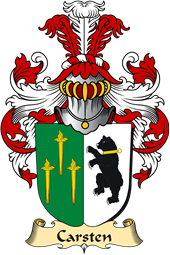 v.23 Coat of Family Arms from Germany for Carsten