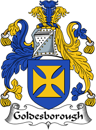 English Coat of Arms for the family Goldesborough