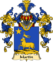 French Family Coat of Arms (v.25) Martin II