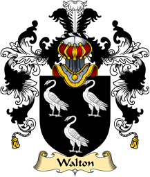 English Family Coat of Arms (v.25) Walton II