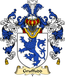 Welsh Family Coat of Arms (v.25) Gruffudd (AP MADOG-of Nannau, Merionethshire)