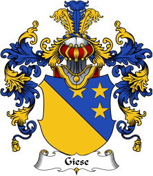German Wappen Coat of Arms (v.25) Giese