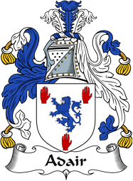 Irish Coat of Arms for Adair