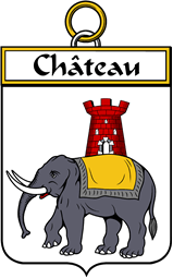 French Coat of Arms Badge for Château (du)