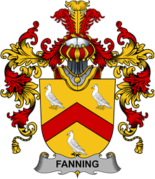 Irish Family Coat of Arms (v.25b) Fanning