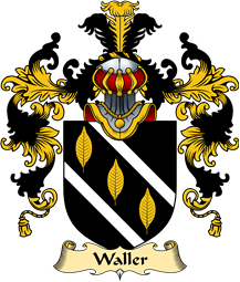 English Family Coat of Arms (v.25) Waller