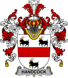Irish Family Coat of Arms (v.25b) Handcock