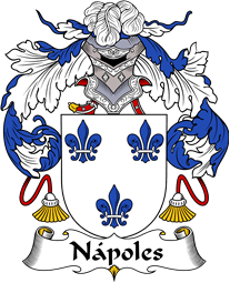 Portuguese Coat of Arms for Nápoles