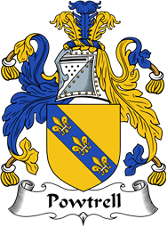 English Coat of Arms for the family Powtrell