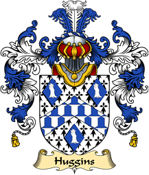 English Family Coat of Arms (v.25) Huggins