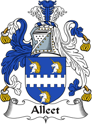 Irish Coat of Arms for Alleet