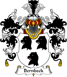 German Wappen Coat of Arms (v.25) Bernbeck