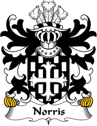Welsh Coat of Arms for Norris (Sir John, of Pen-llin, Glamorgan)