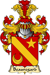 French Family Coat of Arms (v.23) for Beauregard