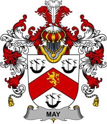 Irish Family Coat of Arms (v.25b) May
