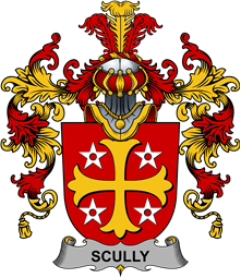 Irish Family Coat of Arms (v.25b) Scully or O