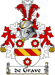 Dutch Coat of Arms for de Grave