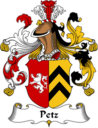 German Wappen Coat of Arms for Petz