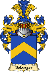 French Family Coat of Arms (v.23) for Belanger