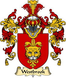 English Family Coat of Arms (v.25) Westbrook