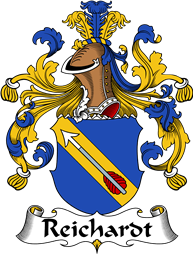 German Wappen Coat of Arms for Reichardt