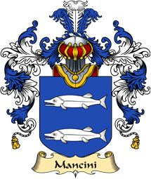 Italian Family Coat of Arms (v.25a) Mancini