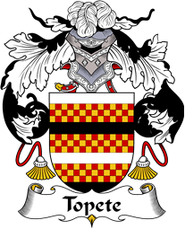 Portuguese Coat of Arms for Topete