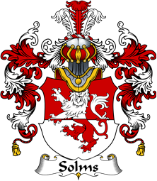 German Wappen Coat of Arms (v.25) Solms