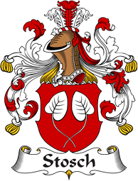 German Wappen Coat of Arms for Stosch