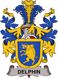 Swedish Coat of Arms for Delphin