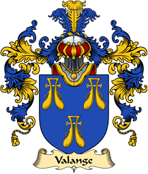 Scottish Family Coat of Arms (v.25) Valange