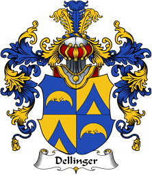 German Wappen Coat of Arms (v.25) Dellinger