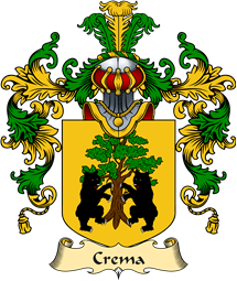 Italian Family Coat of Arms (v.25a) Crema