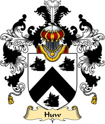 Welsh Family Coat of Arms (v.25) Huw (or Hughes, AB ELIS AP HARRY)
