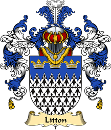 Irish Family Coat of Arms (v.25a) Litton