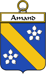 French Family Coat of Arms (v.25) Amand